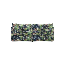 Coco 2.5 seater sofa with Knife Edge cushion in Belleville Navy - Hand Made in USA