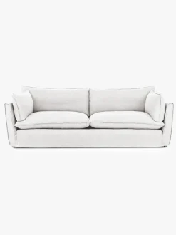 Cocobella 3.5 Seater Sofa in Beatrice Camelia - Hand Made in USA