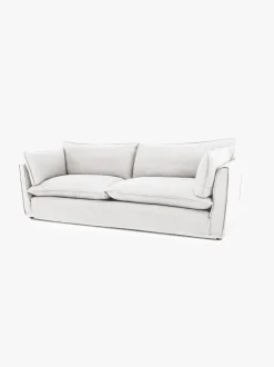 Cocobella 3.5 Seater Sofa in Beatrice Camelia - Hand Made in USA