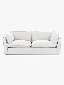 Cocobella 3 Seater Sofa in Beatrice Camelia - Hand Made in USA