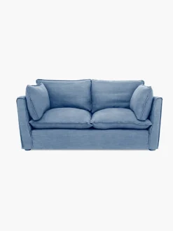 Cocobella 2 Seater Sofa in Boho Denim - Hand Made in USA