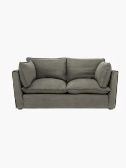 Cocobella 2 Seater Sofa in Boho Cloud Grey - Hand Made in USA