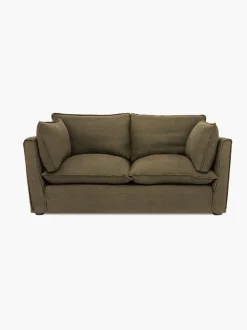 Cocobella 2 Seater Sofa in Beatrice Olive - Hand Made in USA