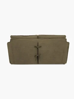 Cocobella 2 Seater Sofa in Beatrice Olive - Hand Made in USA