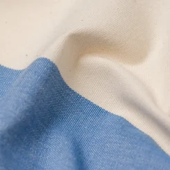 Cornish Blue Stripe Fabric Swatch