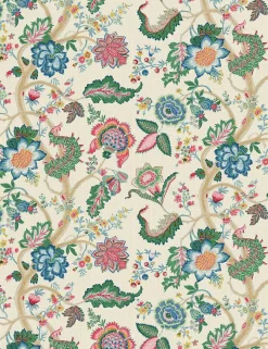 English Garden - Kitty - Spring Green Fabric Swatch