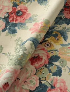 Indigo Pink Fabric Swatch