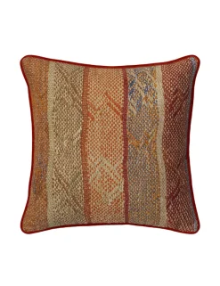 Isthmus Brick Chocolate Throw Pillow 55x55CM